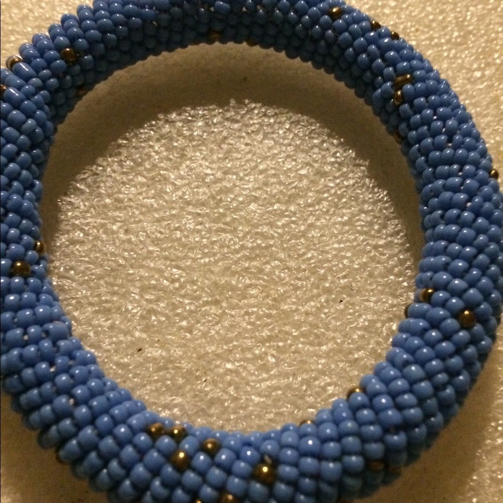 Vintage small beads bangle